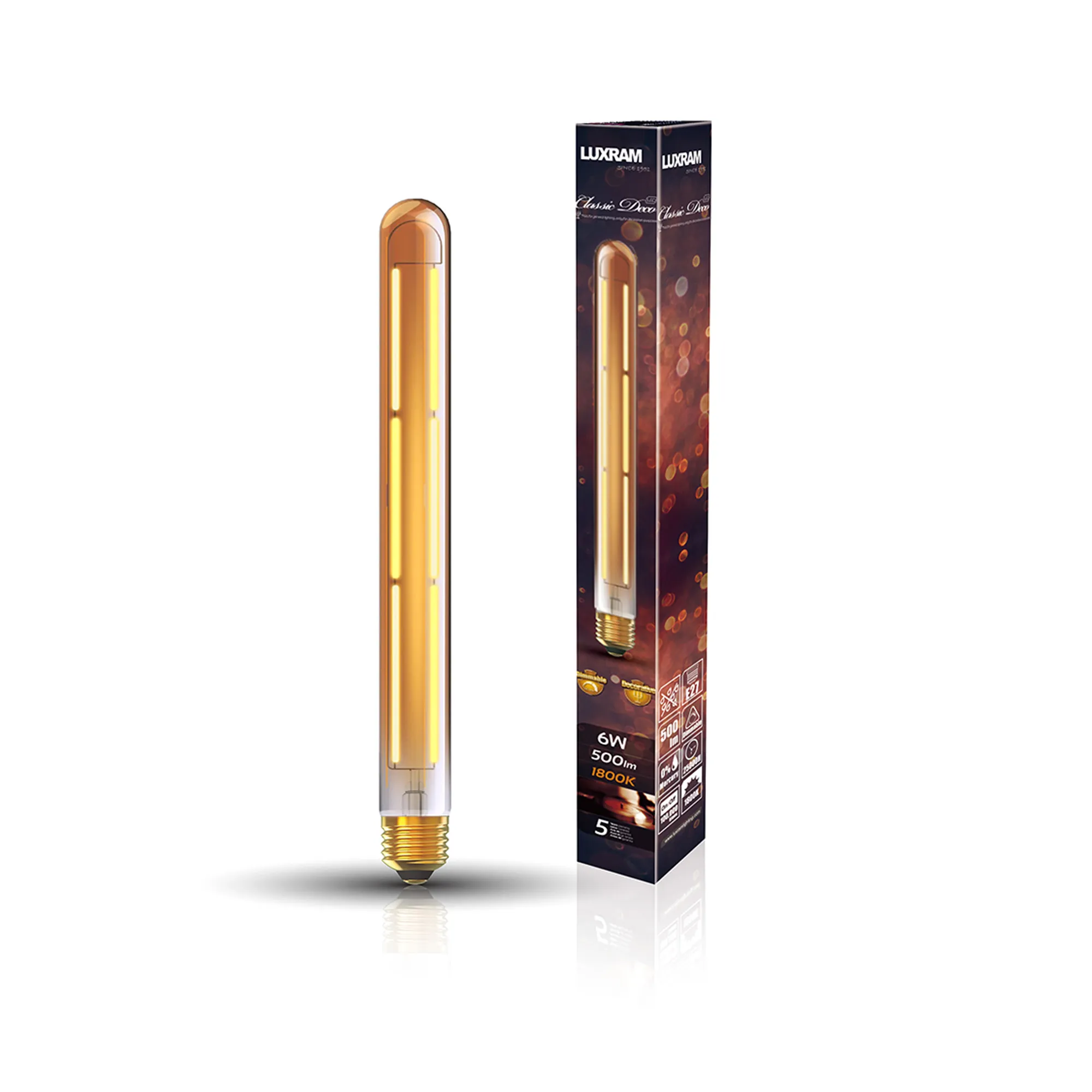 Classic Deco LED Lamps Luxram Vintage